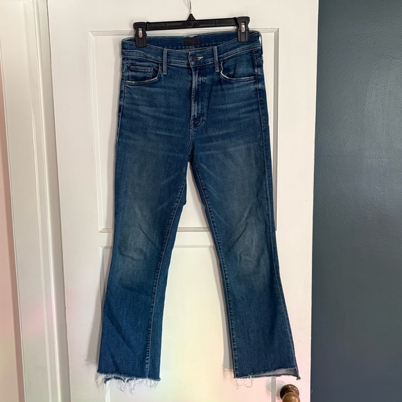 Denim - MOTHER | Insider Crop Step Fray | Wish on a Star | 28